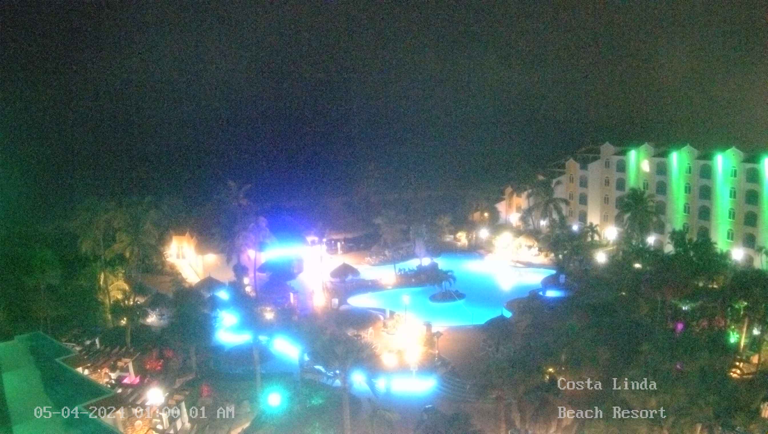 Webcam Costa Linda Beach Resort - Pool View